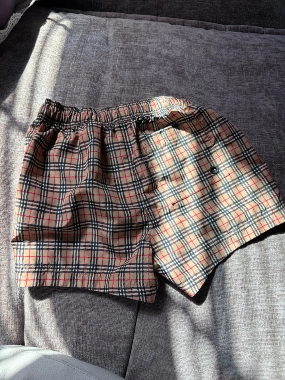Burberry swim trunks